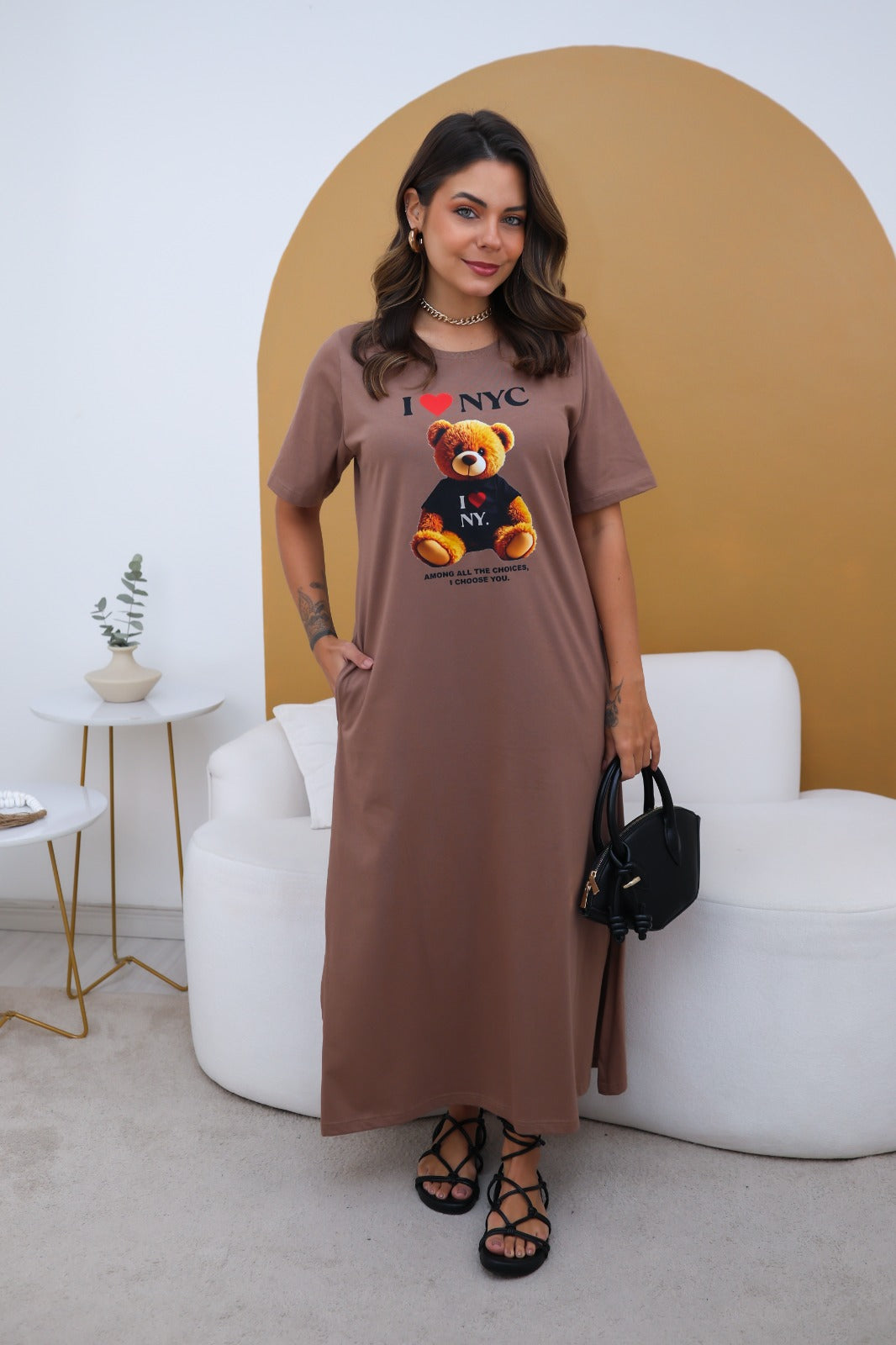 Vestido Midi I love NYC