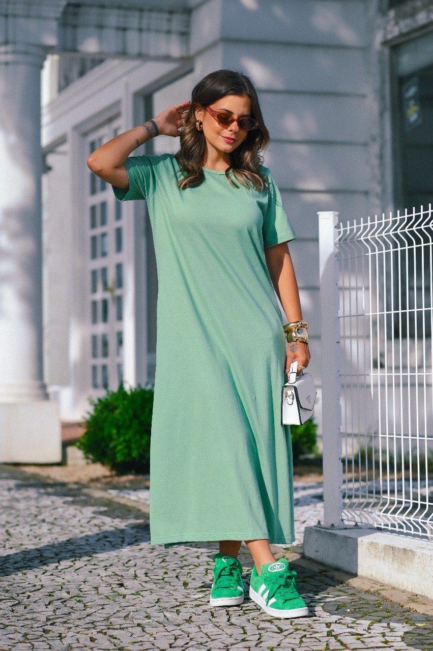 Vestido midi Ariana