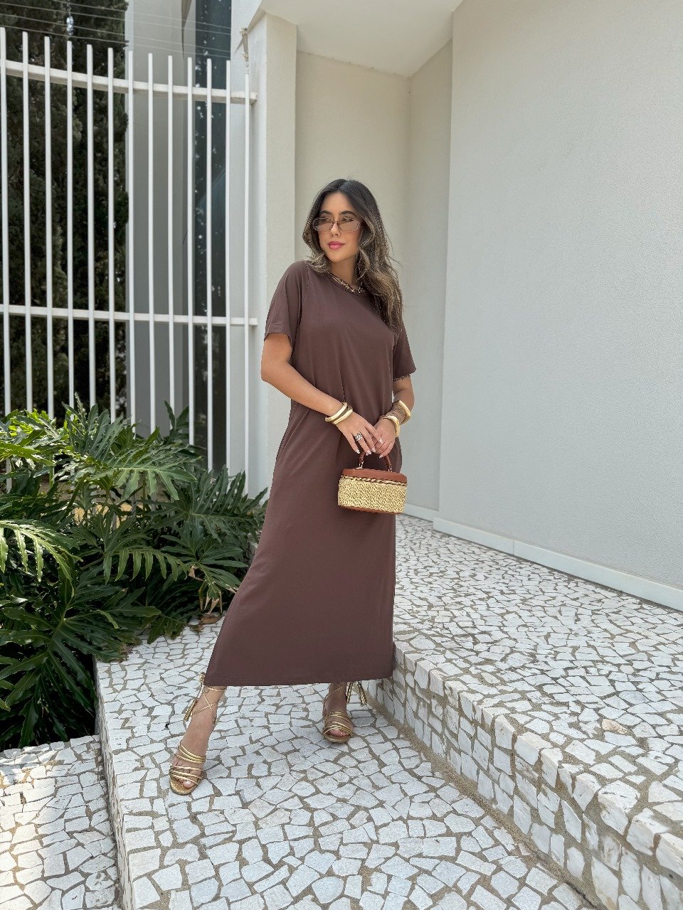 Vestido midi Ariana