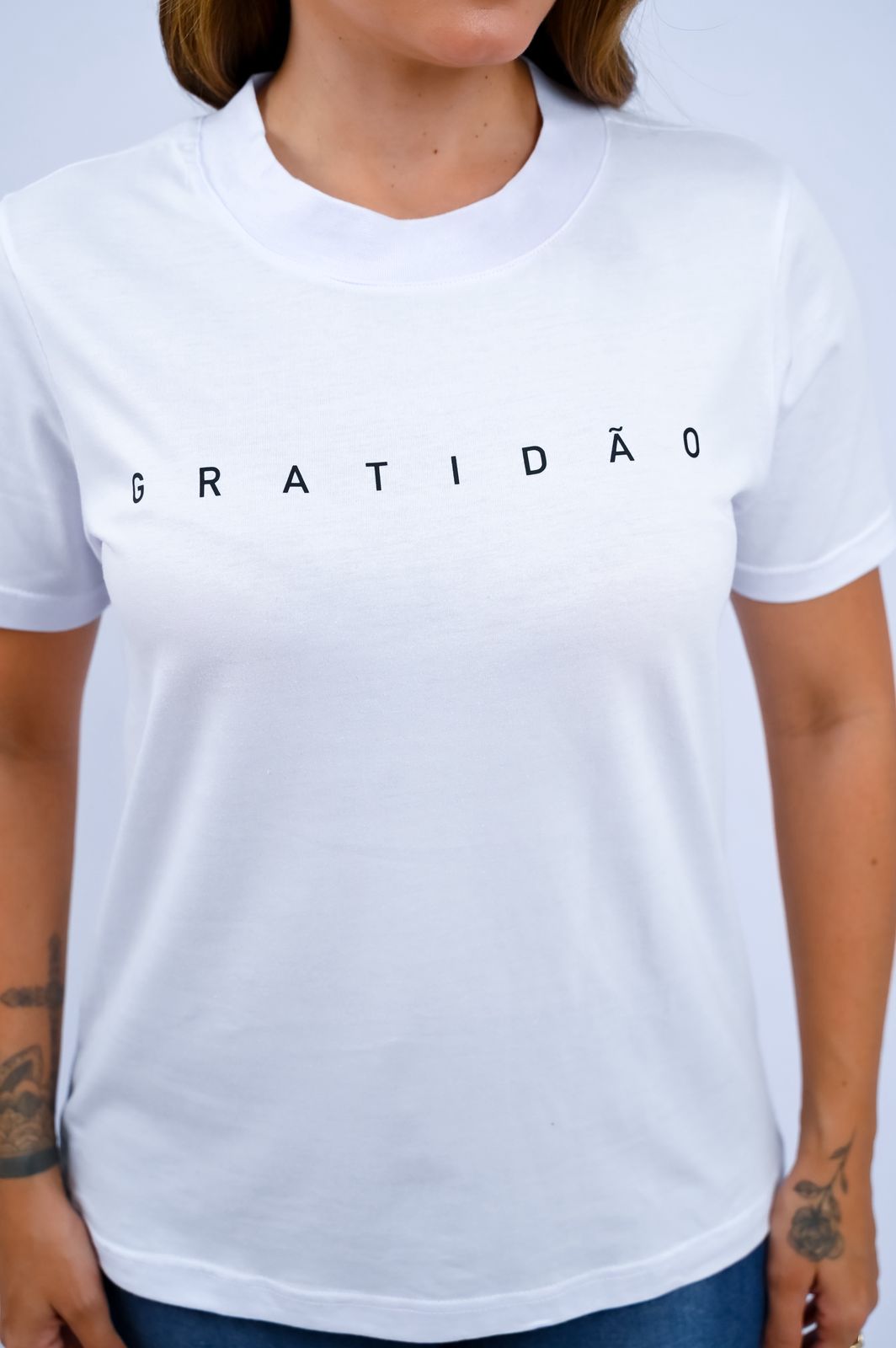 Baby look Gratidão