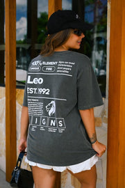 Camiseta Oversized Leão