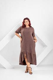 Vestido Estonado Greece Plus