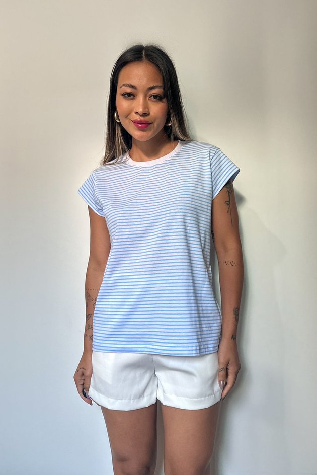 Blusa listra Maya