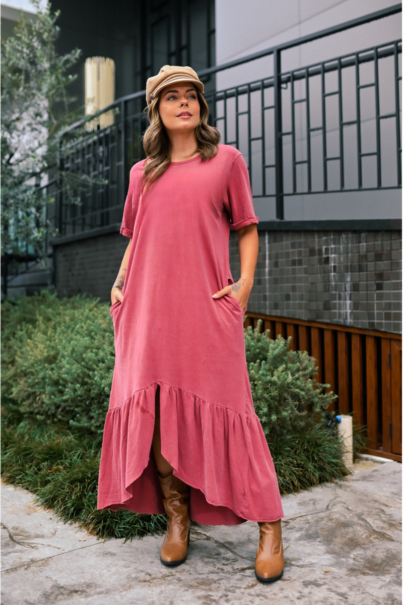 Vestido midi Greece