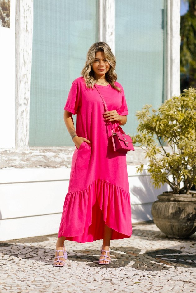 Vestido Midi Básico Samantha