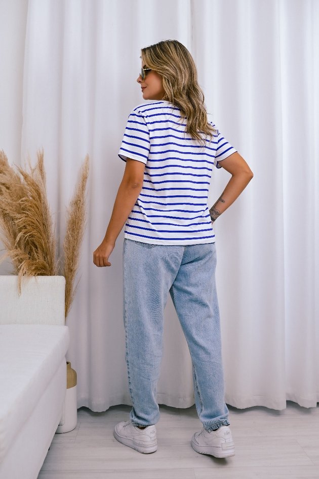 Blusa Listrada Joana