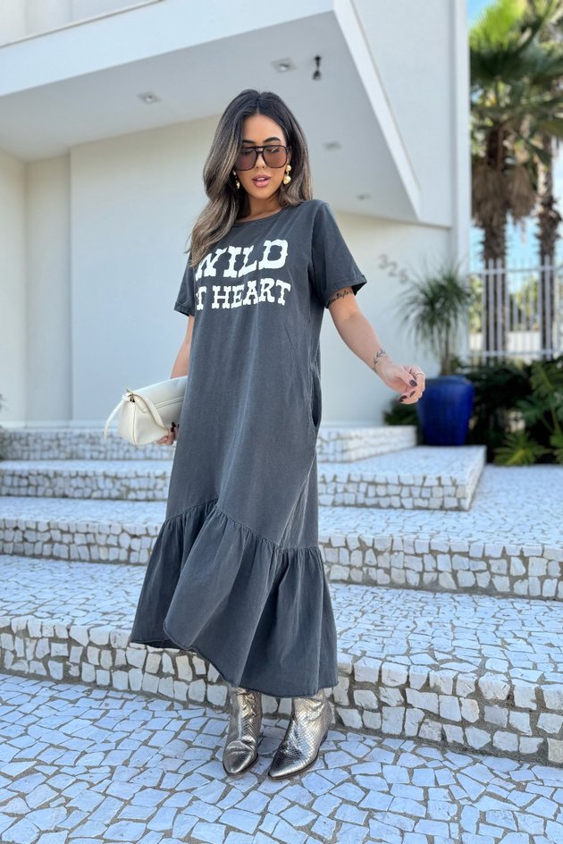 Vestido Midi Wild Elizabeth