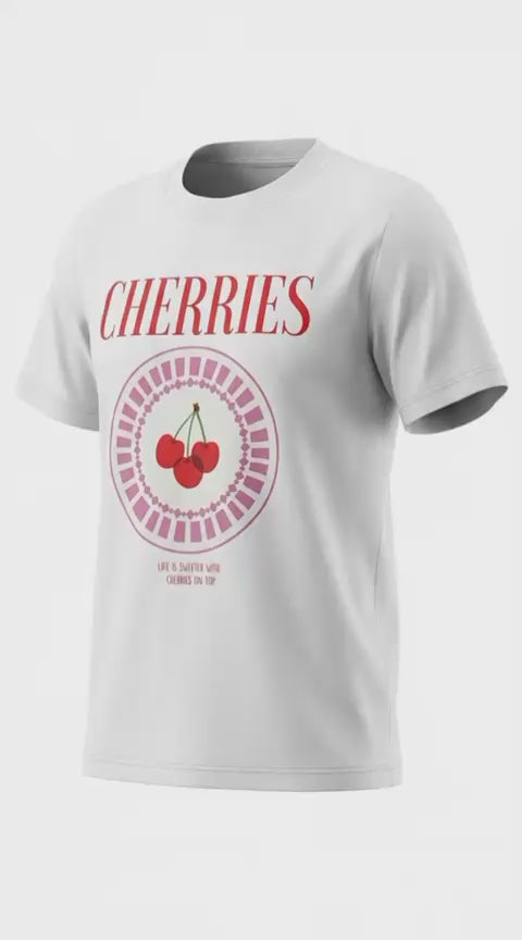 Carregar vídeo: Tshirt Cherry