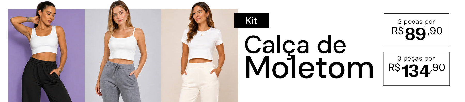 CALÇA DE MOLETOM