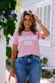 Camiseta Michigan USA